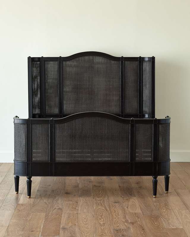 Josephine King Bed, Black